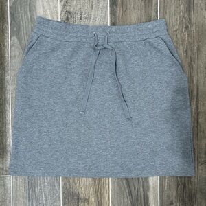 Loft gray miniskirt